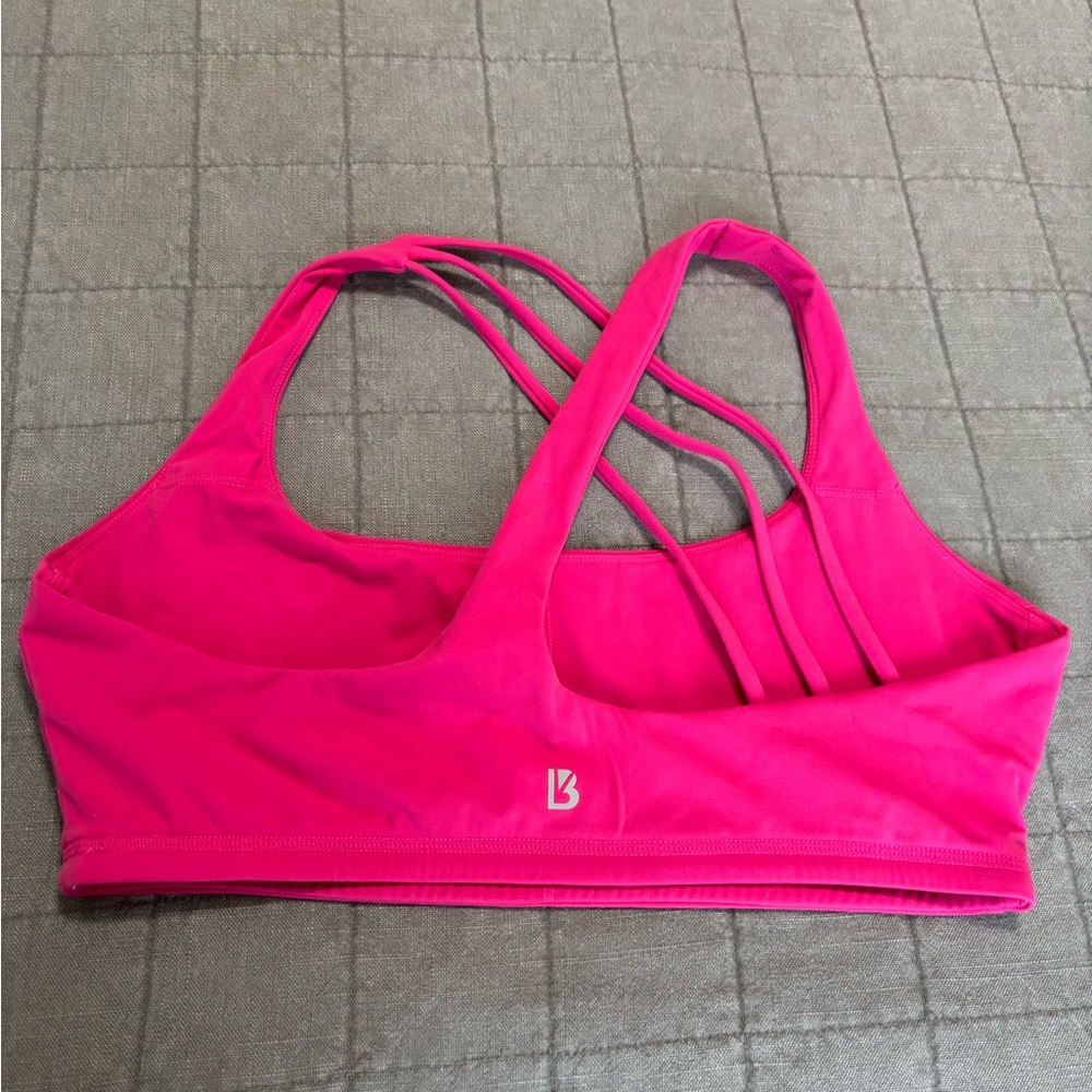 BuffBunny Pink Sports Bra
